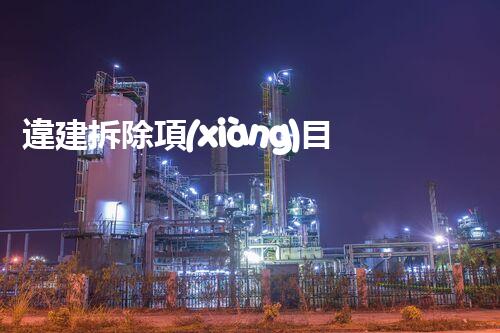 違建拆除項(xiàng)目：重塑都市風(fēng)貌，共建和諧家園